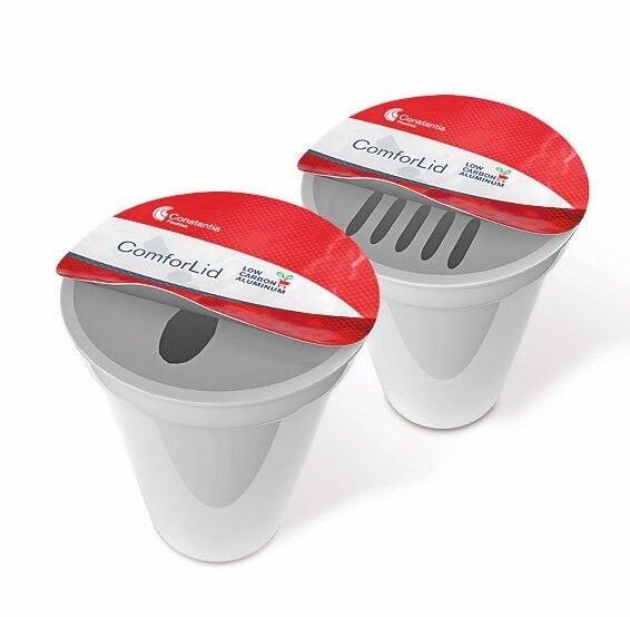 Aluminium-Stanzdeckel mit Trinkfunktion