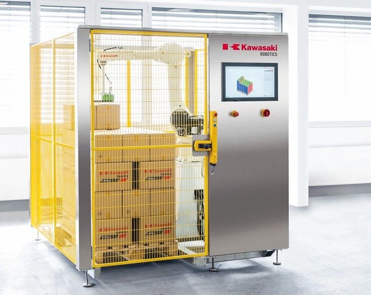 Automatisierte Palettierzelle