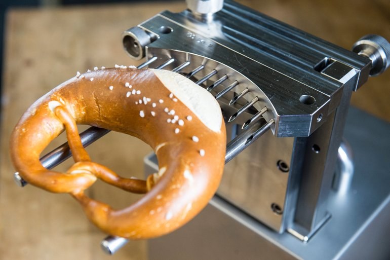 Butterbrezel auf Knopfdruck