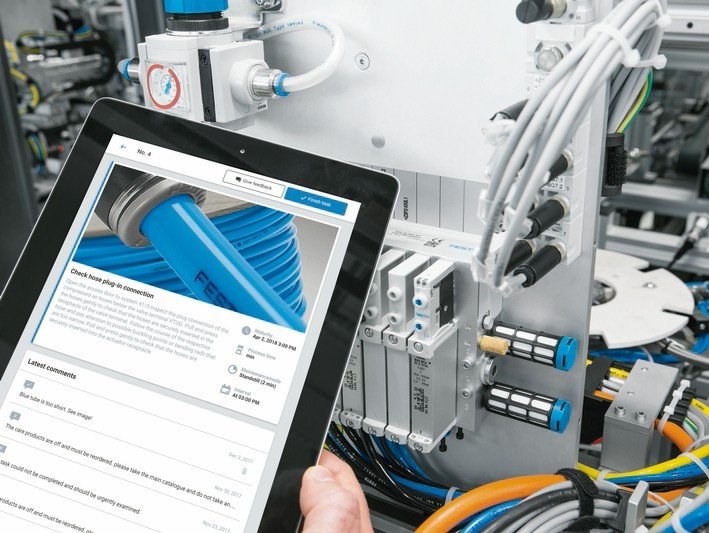 Digitaler Wartungsmanager