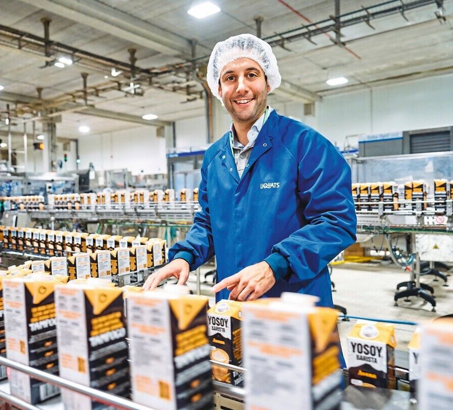 Edelstahlgehäuse bei Liquats Vegetals