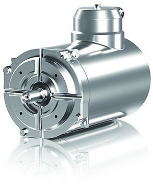 Edelstahlmotor für Washdown-Anwendungen
