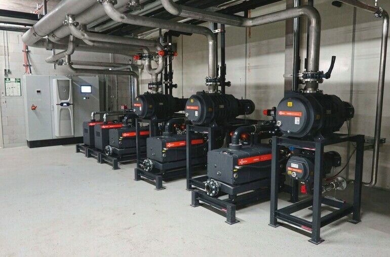 Energieeffiziente Vakuumversorgung für die Schinkenproduktion