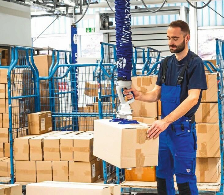 Ergonomischer Vakuumschlauchheber