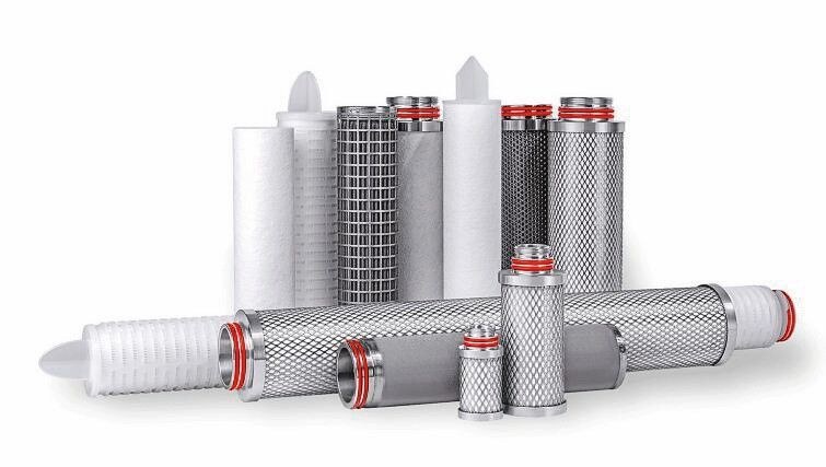 Filter für Flüssigkeiten, Gase und Dampf
