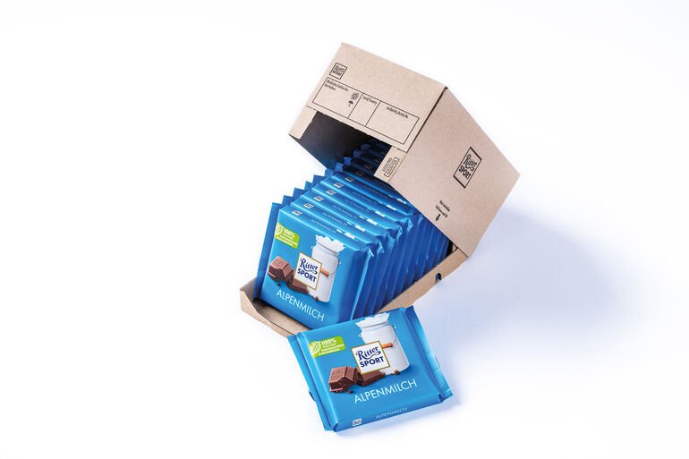 Flexibles Bestücken von Displayschachteln