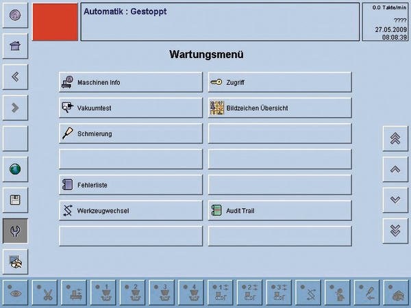 Formatwechsel per Fingertipp