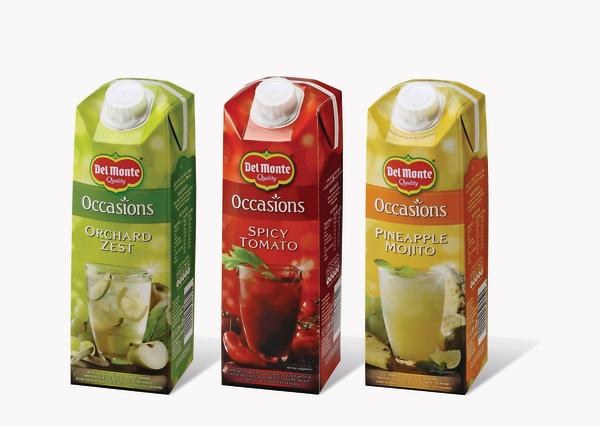 Fruchtige Mixgetränke geschickt verpackt
