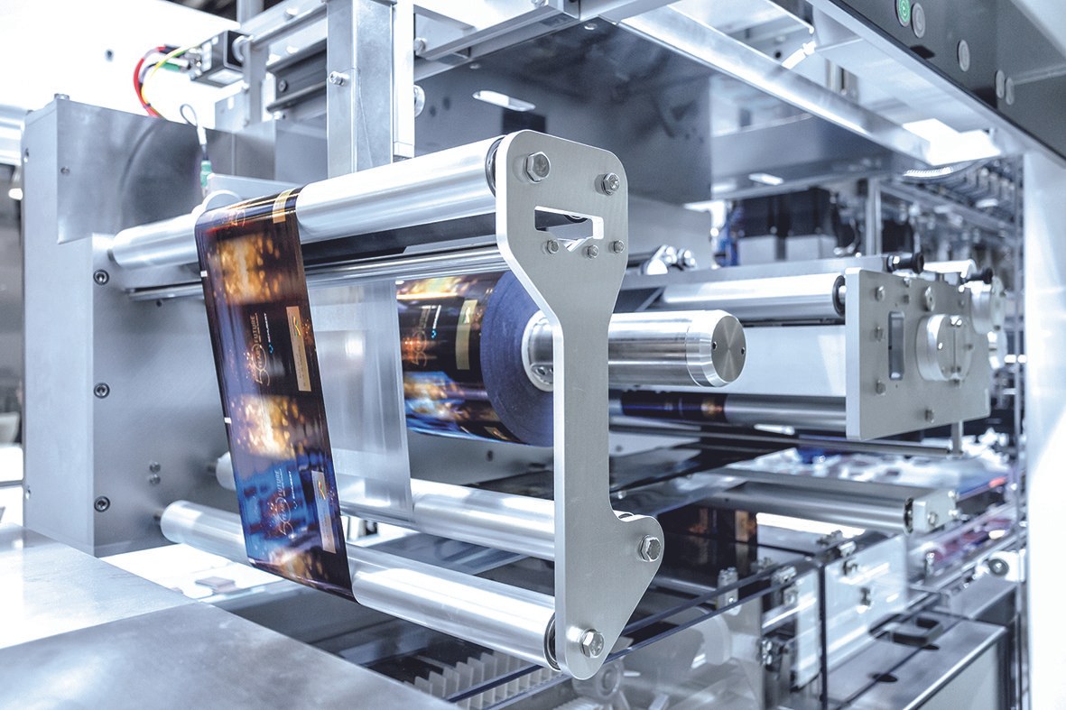 In Schlauchbeutel verpacken