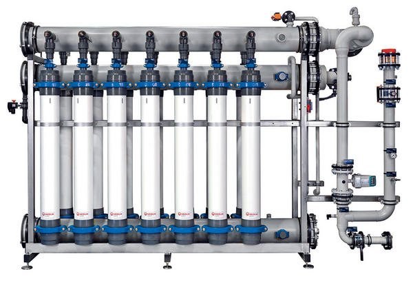 Keimfreies Wasser durch Ultrafiltration