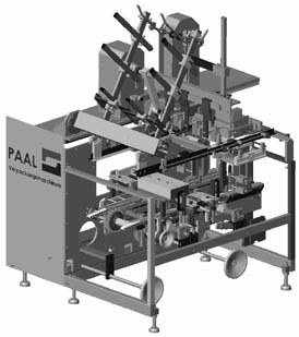 Kleine Wrap-Around-Maschine