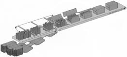 Kontinuierlicher Wrap-around-Packer