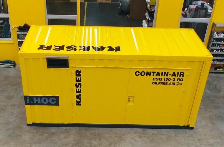 Lebensmittelechte Druckluft