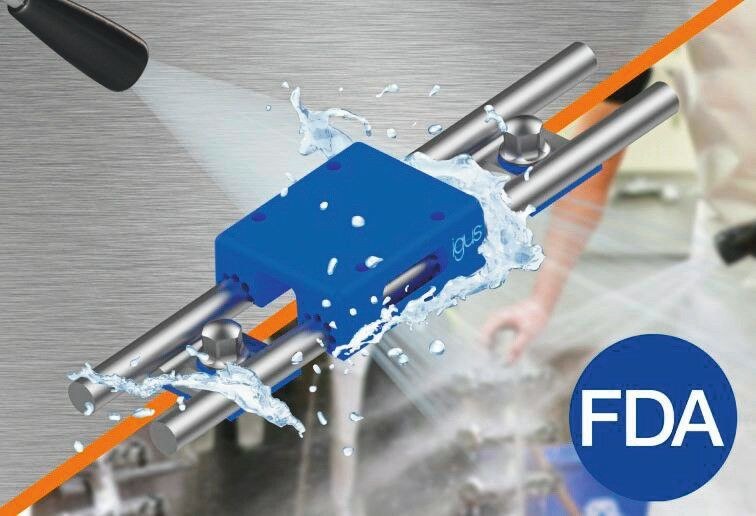 Linearführung im Hygienic Design