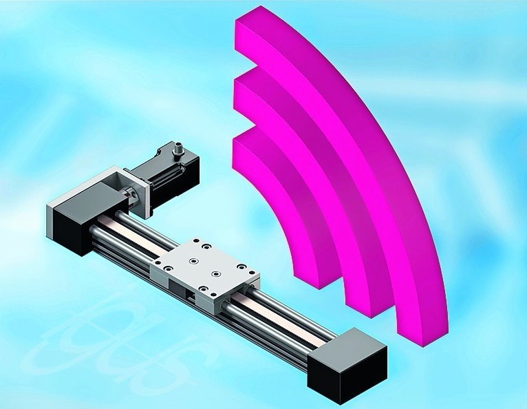 Linearführung mit Frühwarnsystem