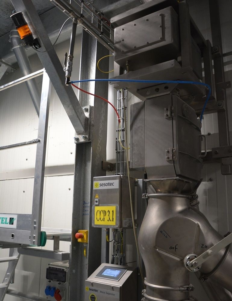 Metalldetektion für alle Prozessstufen