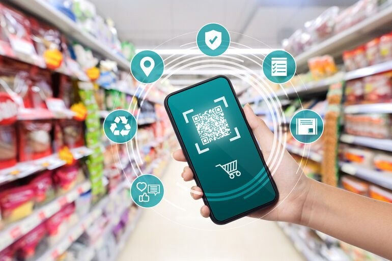 Mit 2D-Code wird die Verpackung interaktiv