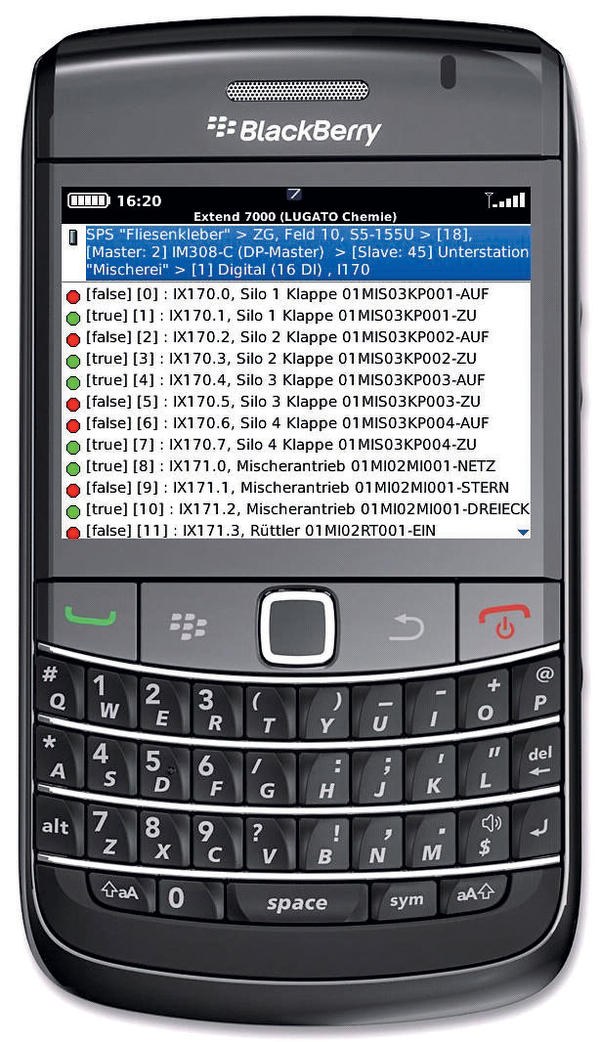 Mobiler Zugriff auf die SPS