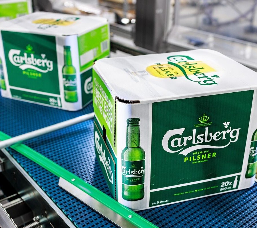 Nachhaltiges Multipack mit abgerundeten Ecken