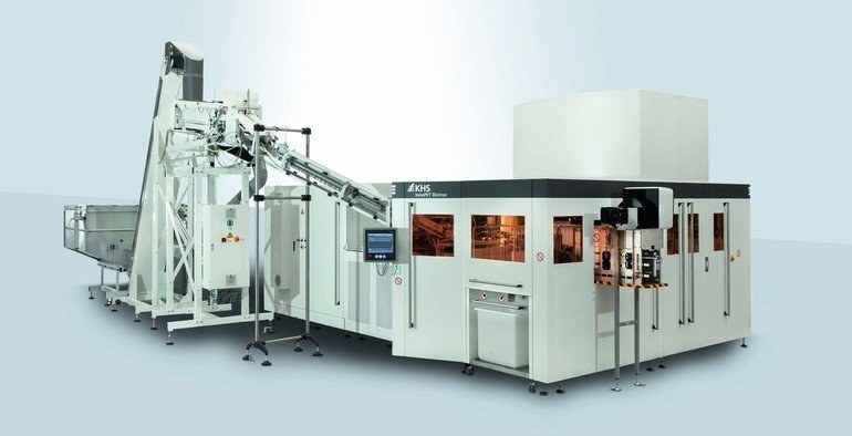 Optimierte Streckblasmaschine