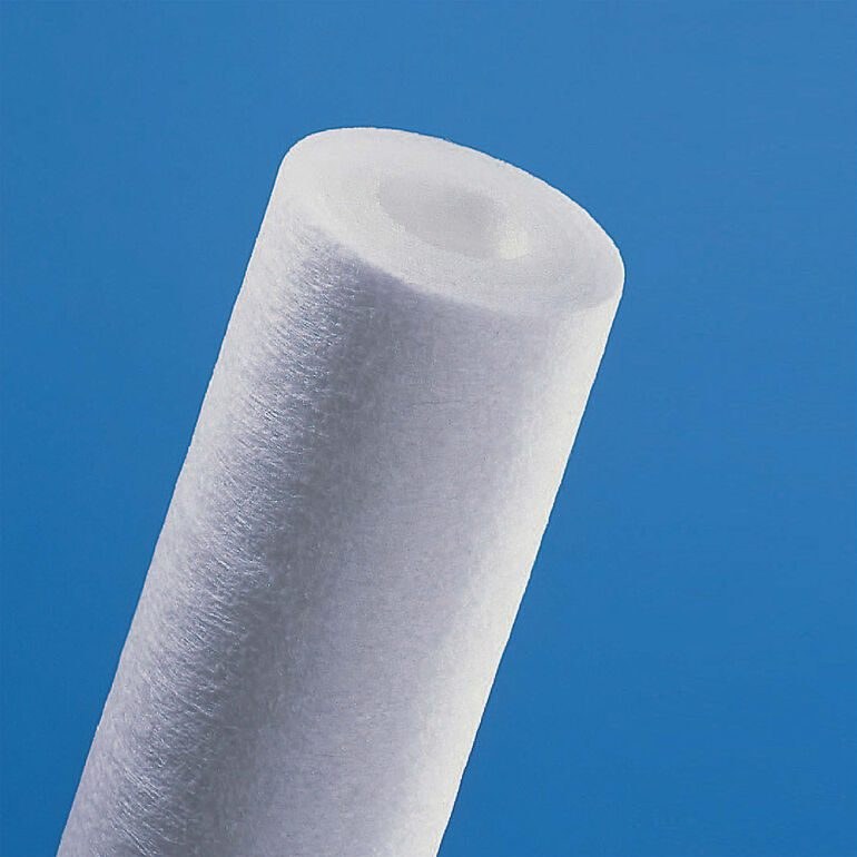 PP-Tiefenfilterkerze mit Rezyklatanteil