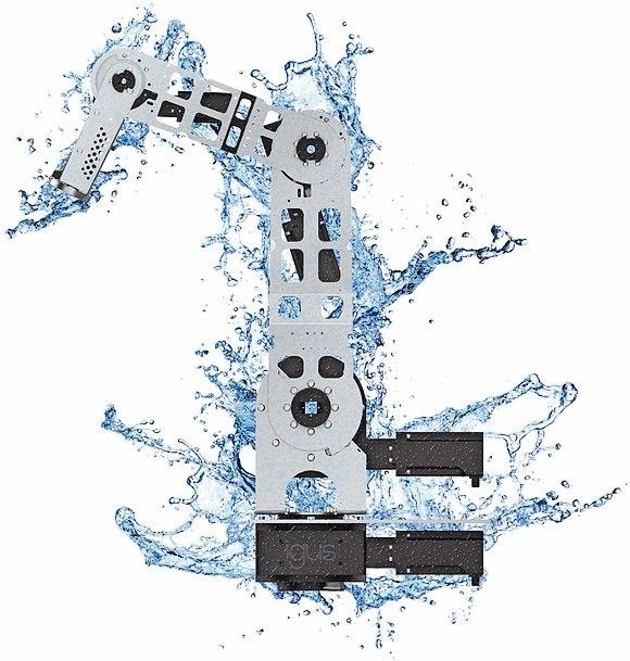 Roboter mit Spritzwasserschutz