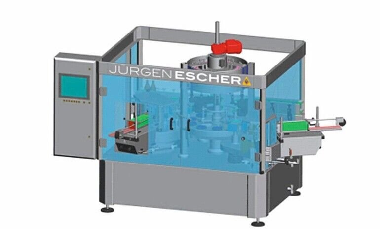 Robuste Nassleim-Etikettiermaschine