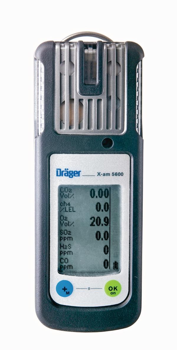 Robuster, tragbarer Multi-Gasdetektor