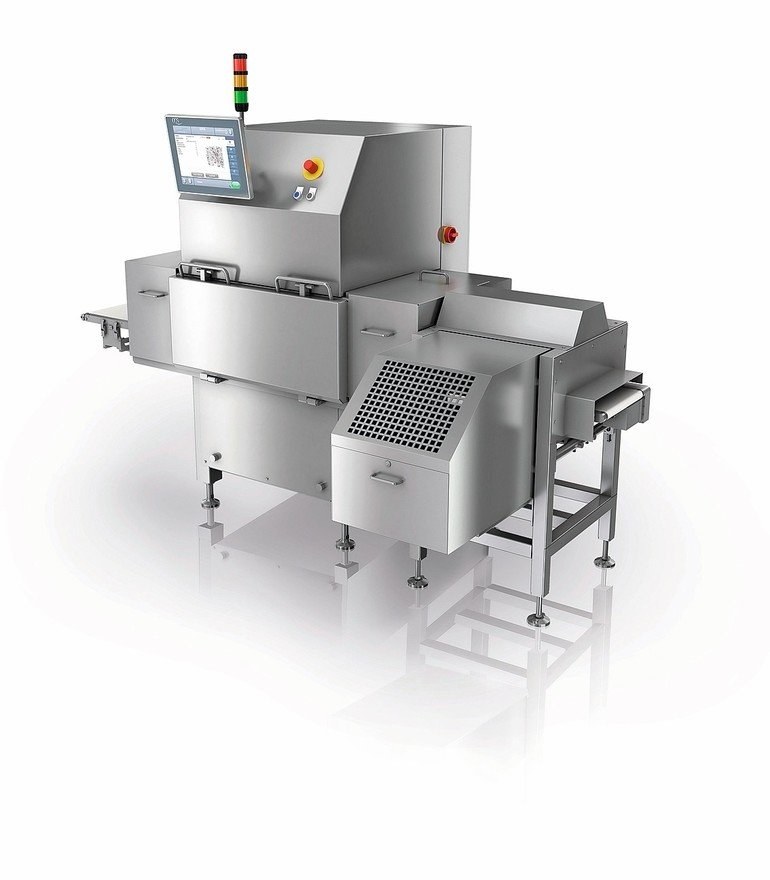 Röntgenscanner mit optischer Produktkontrolle
