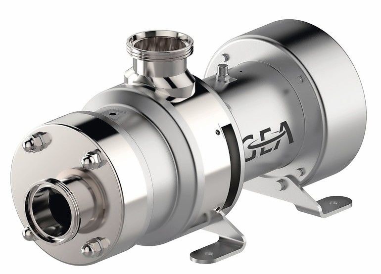 Schraubenspindelpumpe im hygienischen Design
