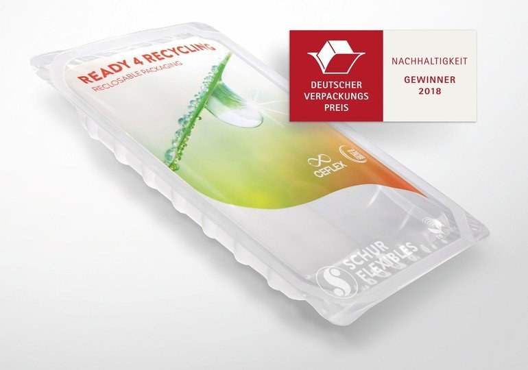 Schur Flexibles mit Deutschem Verpackungspreis 2018 ausgezeichnet