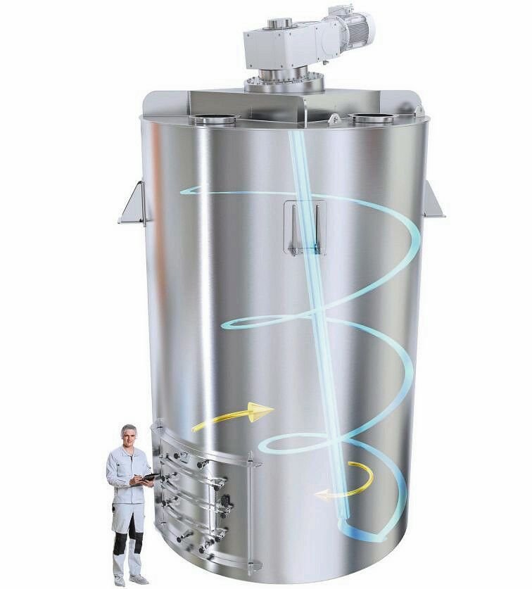 Silomischer homogenisiert große Mengen