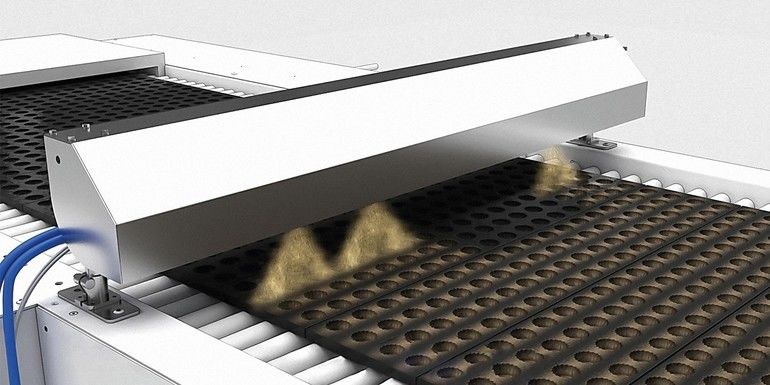 Sprühsystem mit Ventilen ohne Druckluft