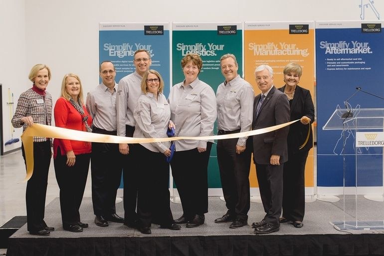 Trelleborg eröffnet Serviceplus-Center in USA