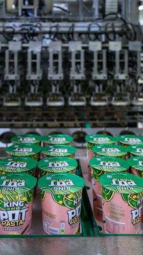 Unilever baut Produktion von Knorr-Snackprodukten aus