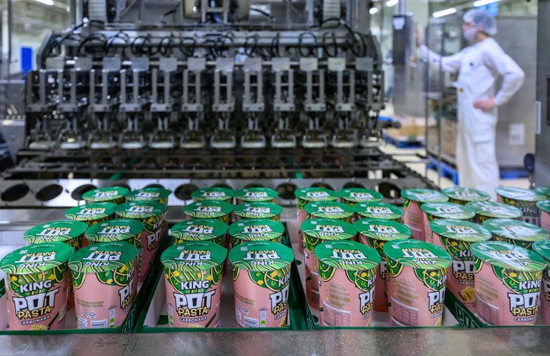 Unilever baut Produktion von Knorr-Snackprodukten aus