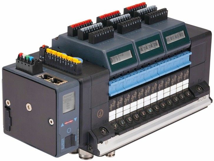 Ventilinsel mit Drucksensor