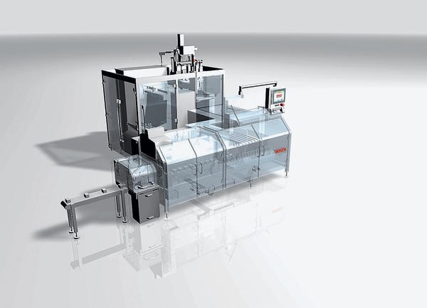 Verpacken mit integriertem Sachet-System