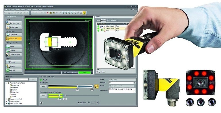 Verpackungsinspektion mit Visionsensoren