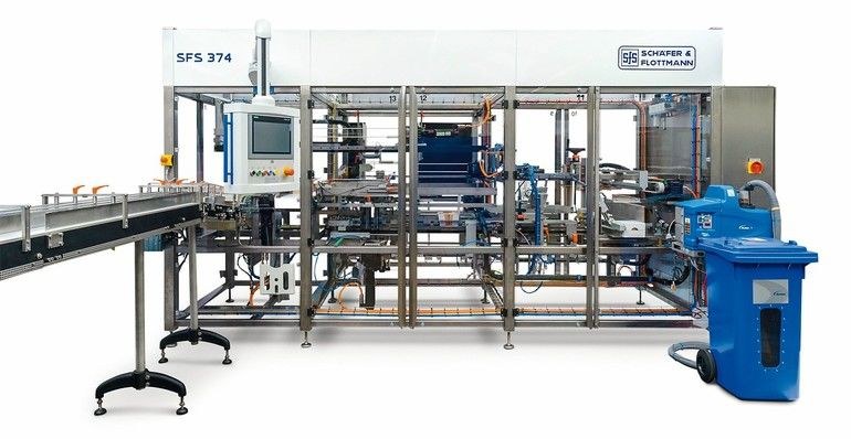 Wartungsarmer Wrap-Around-/Tray-Packer
